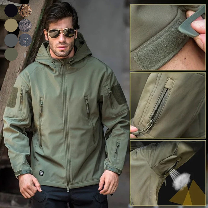 Herren Winddichte Wasserdichte Jacke