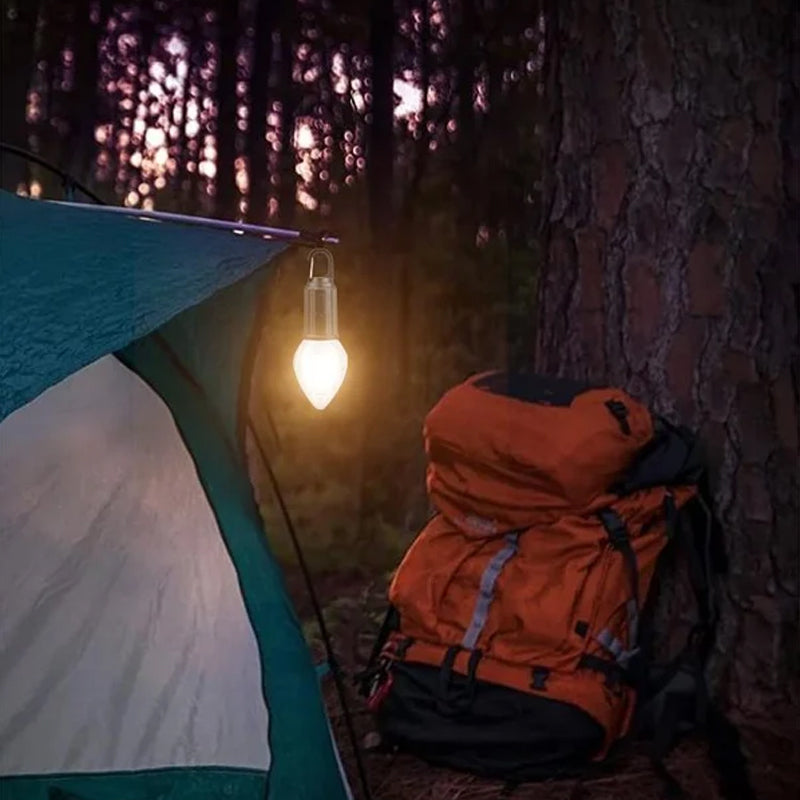 2024 Retro Neues Outdoor Camping Typ-C-Lade-Glühbirnenlicht