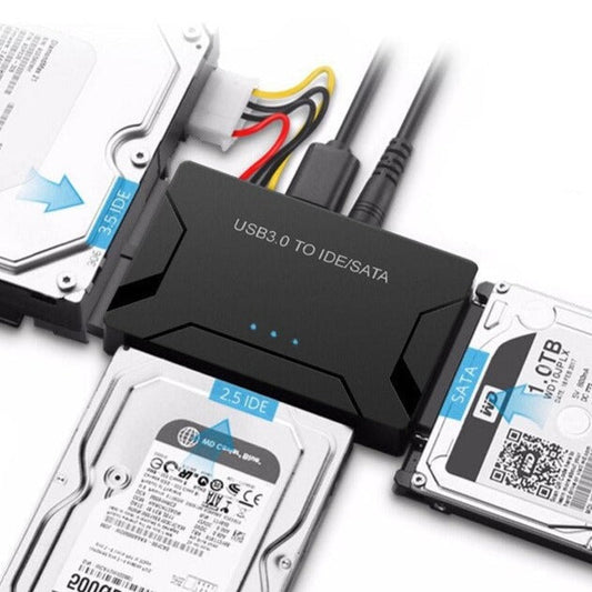 USB 3.0 zu SATA IDE Festplattenadapter Konverter