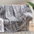 Atmungsaktive Decke mit böhmischem Blumenmuster