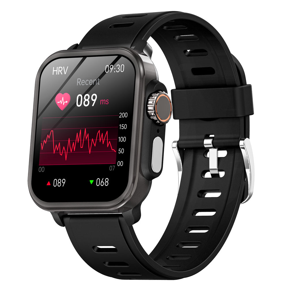 Sandsberg | Blutzucker Blutdruck Blutsauerstoff Schlafmonitor Wasserdichte Smartwatch