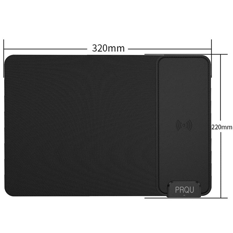 Sandsberg | Mousepad mit 15W Telefon-Wireless-Ladegerät und 2 Ladeausgangsports