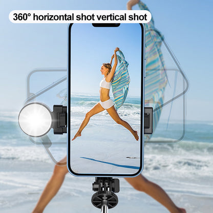 Selfie-Stick mit LED-Fill-Licht