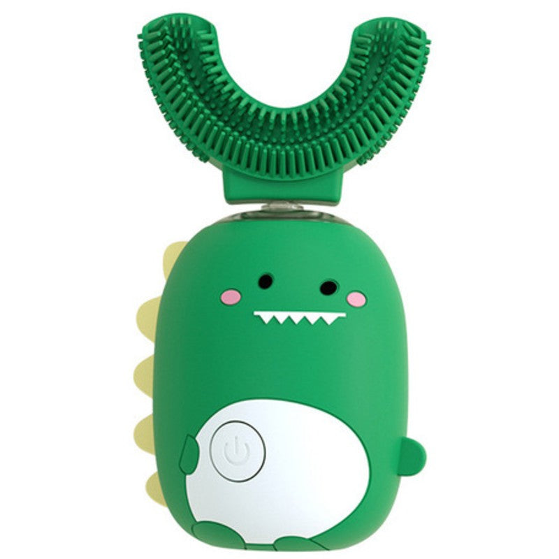 Sandsberg | Kinder U-Form 360¬∞ Elektrische Ultraschallzahnbürste, mit Lichttherapie, wiederaufladbar & wasserdichtes Design, für Kinder von 3-9 Jahren