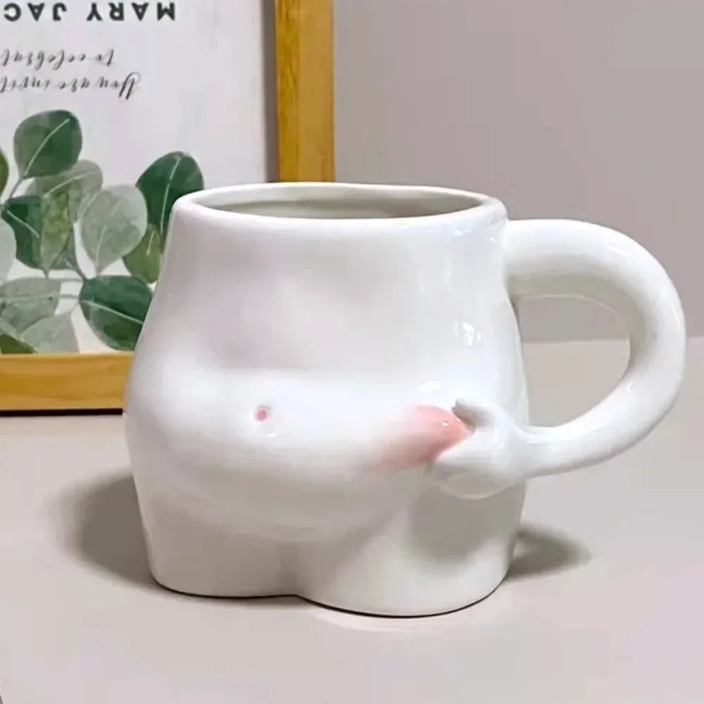 Big Belly Fat Keramik Kaffeetasse