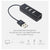 Sandsberg Ports LED USB 3.0-Adapter-Hub Ein- / Ausschalter für PC Laptop BK (Sandsberg USB-Ports-Hubadapter, Schwarz)