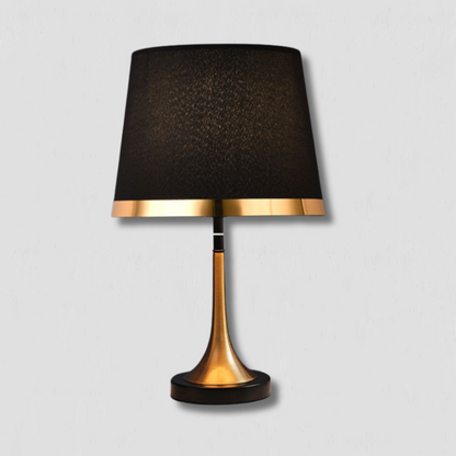 Sandsberg | GiltGlow – Elegante Gold- und schwarze Retro-Tischlampe