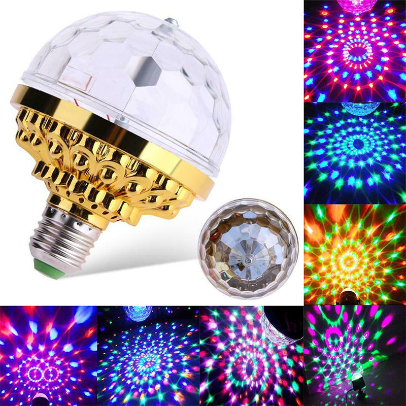 LED Disco Ball Bunte Rotierende Glühbirne