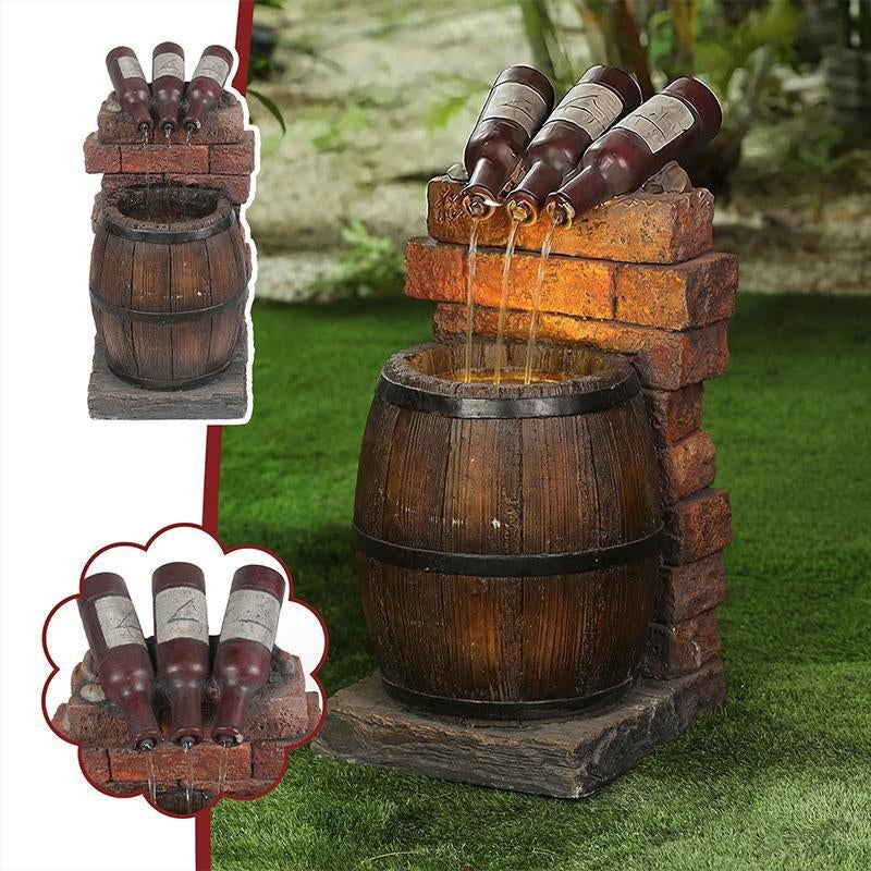 Weinkaraffe in Flaschenform