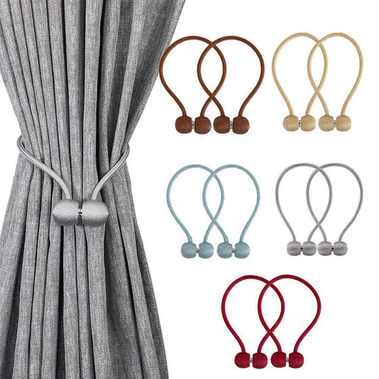 Elegante magnetische Vorhangschnalle, 2 Stück