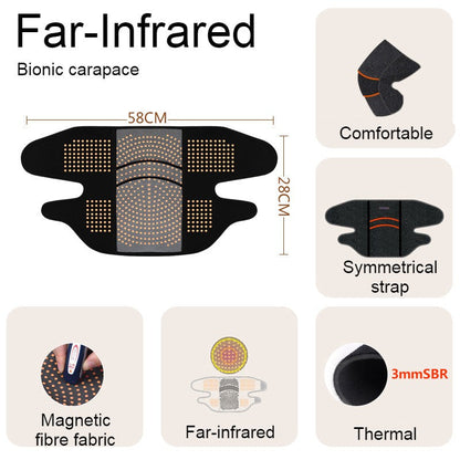 Sandsberg | Far Infrared Thermal Knee Warmer, mit Super Warmem Stoff & Bionischem Carapace Design, für Winter, Reisen & Draußen