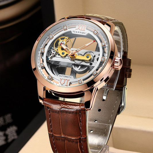 Sandsberg | Skeleton Tourbillon Ultra Dünne Automatische Mechanische Uhr