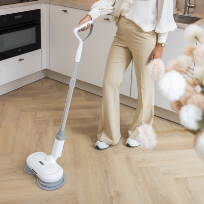 Sandsberg | GlidePro – Fortgeschrittener kabelloser Smart Mop für müheloses Reinigen und ein funkelndes Zuhause