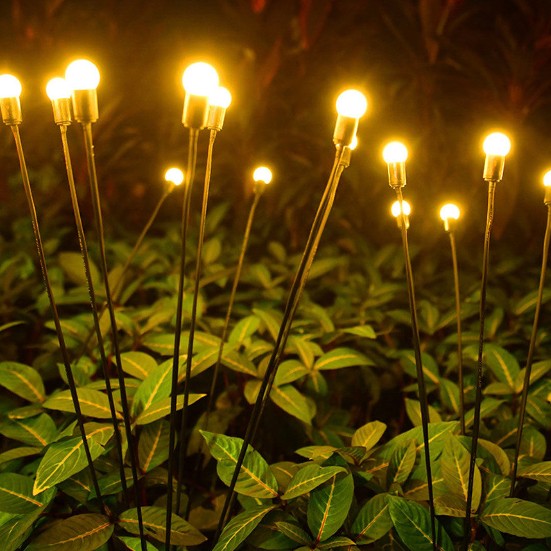 Stimmungsvolle Solar-Gartenbeleuchtung