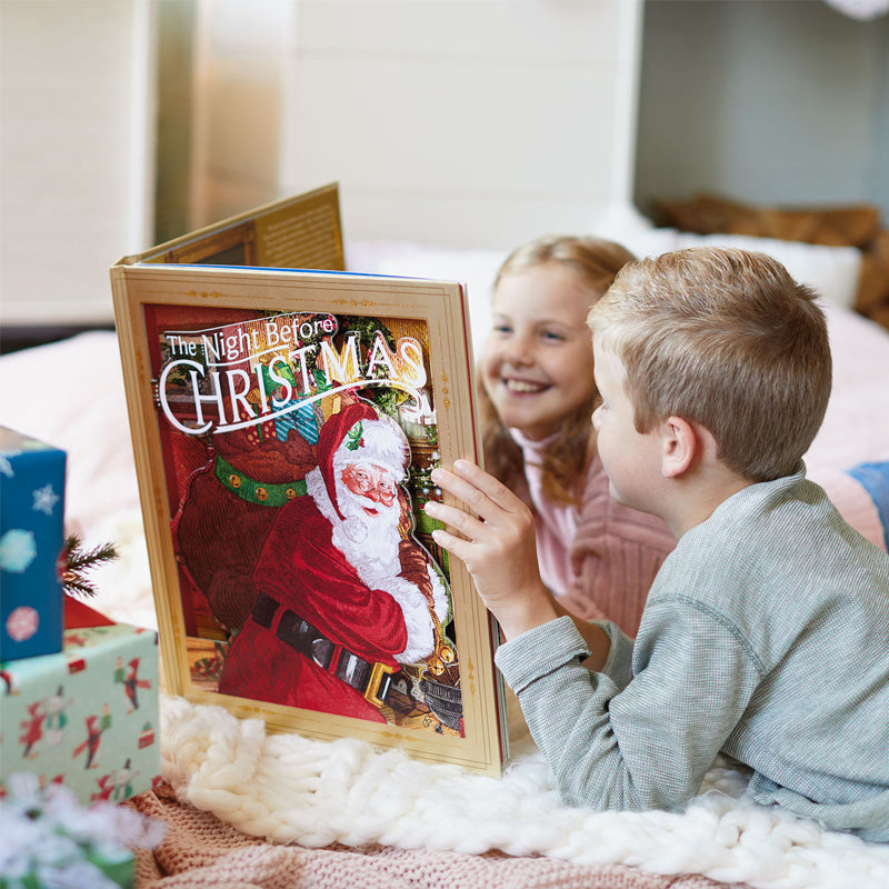 Das Pop-Up-Buch „Die Nacht vor Weihnachten“