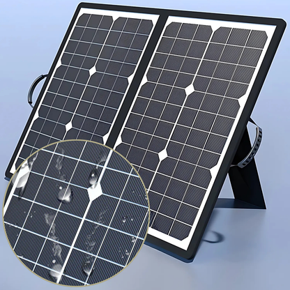 Sandsberg | SolaraX 1000W Faltbares Solarpanel-Kit – Tragbare Off-Grid-Stromversorgung mit MPPT-Ladung