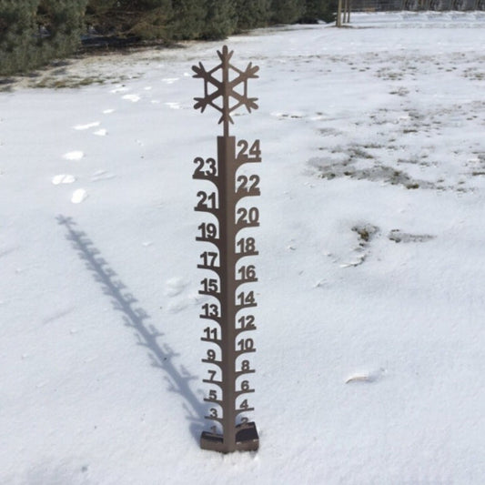 Schneehöhenmesser Gartendekorationen