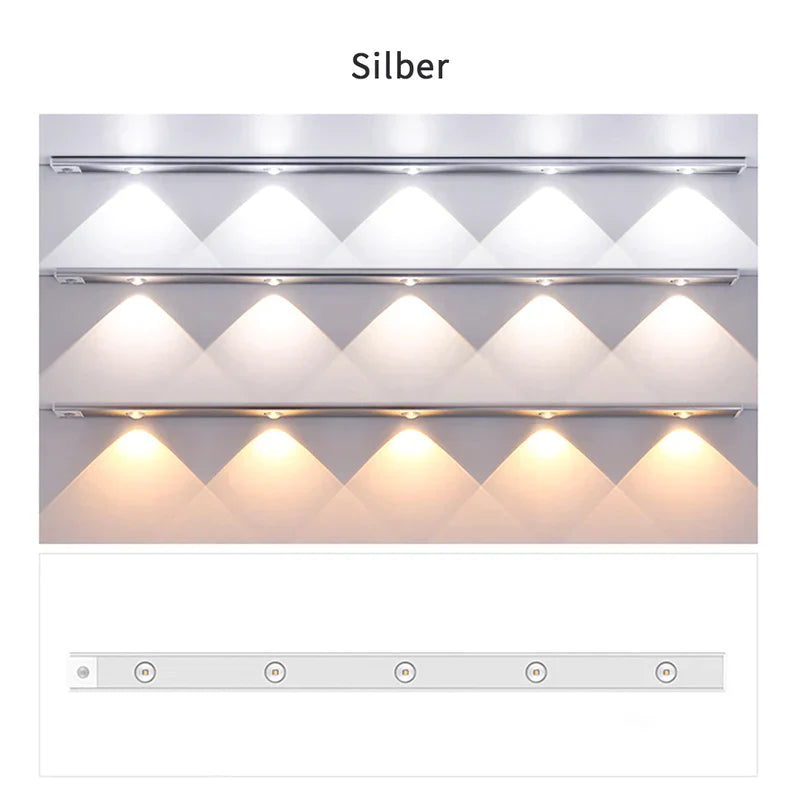 LED Light - Aufladbare LED Lichtleiste mit Bewegungssensor