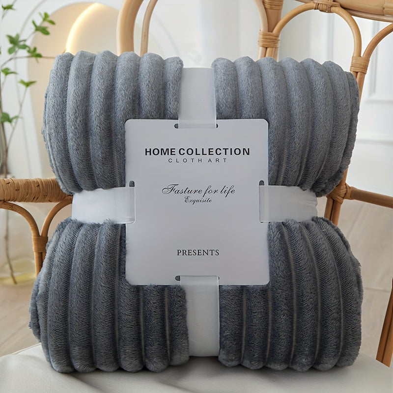 Luxe Flanell Polyester Decke – Ultimativer Komfort & Wärme