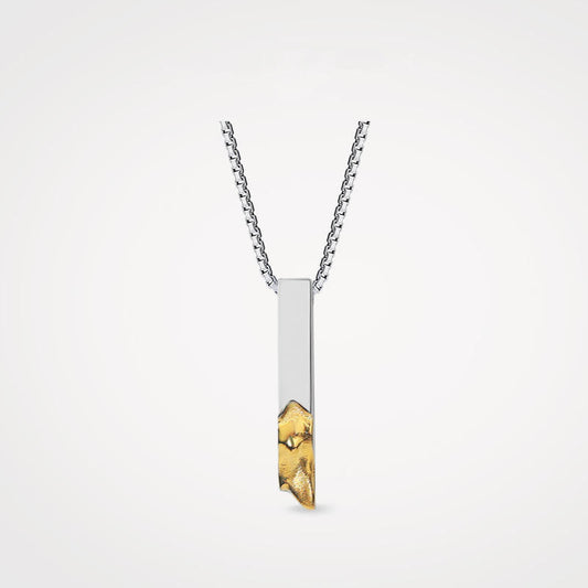 Sandsberg | Luxuriöse Paare Sterling Silber Halskette