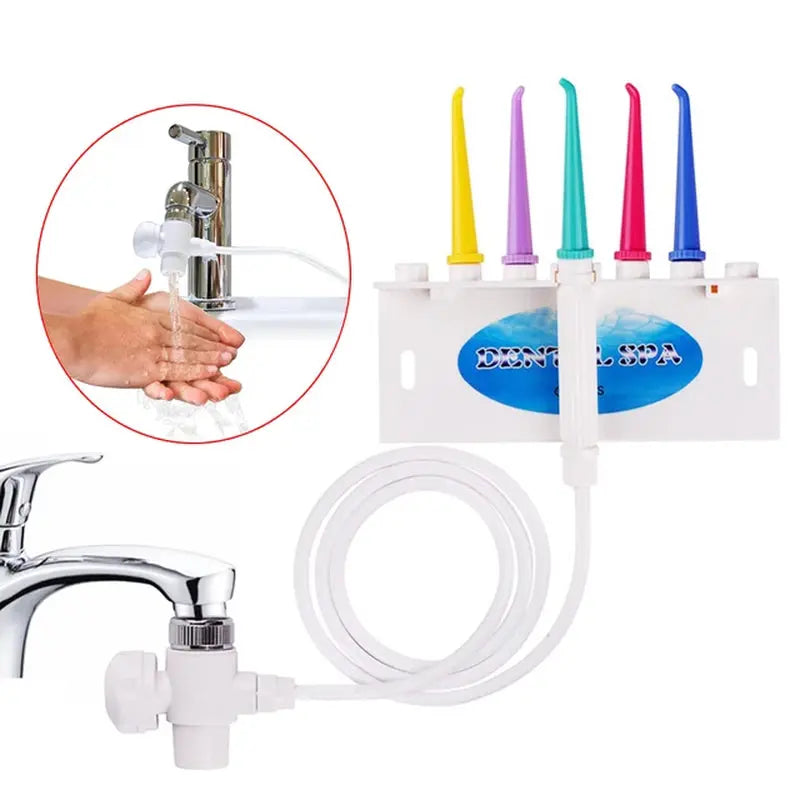 Dental SPA Wasserhahn Mundspülgerät Wasserstrahl Zahnseide