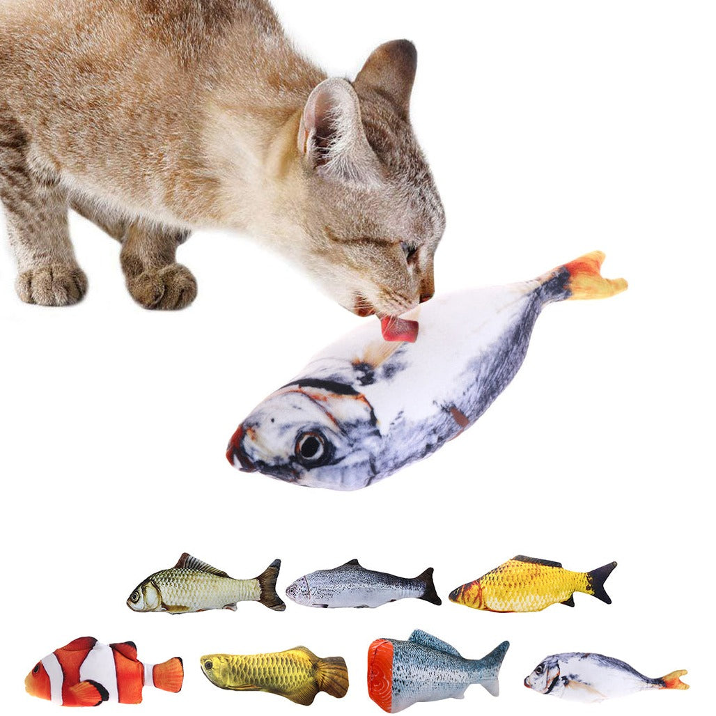 Kreatives Fischform Haustier Spielzeug