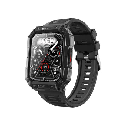 Sandsberg | Blutzucker Blutdruck Blutsauerstoff Schlafmonitor Wasserdichte Smartwatch