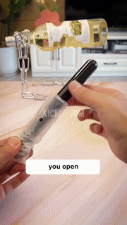 Sandsberg | 2-in-1 Luftpumpen-Weinflasche Korkenzieher