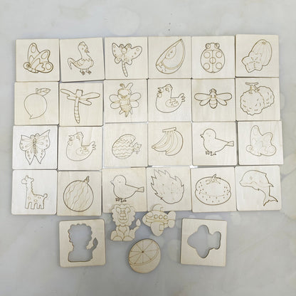 Sandsberg | InspireSketch - Montessori 20-teiliges Zeichen-Set für kreatives Spielen