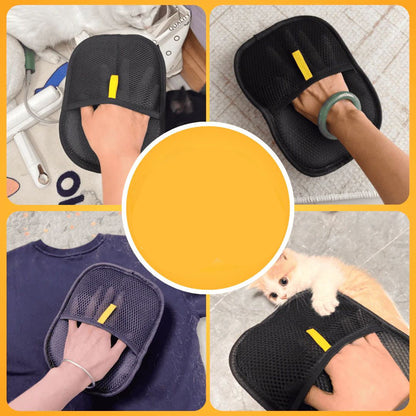 Sandsberg | FurEase – Haustierhaarenentfernungs-Handschuh für alle Felltypen | Sanfte Pflege- & Haarentfernungslösung