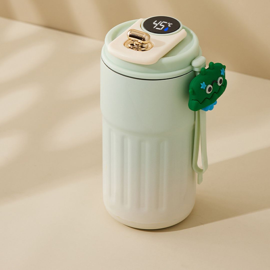 Sandsberg | Edelstahl  Kaffebecher mit LED Temperatur Anzeige 450 ML