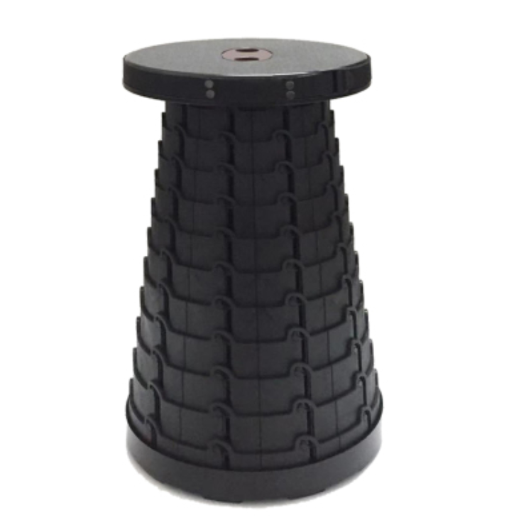 Sandsberg | Tragbarer & Leichter Rückziehbarer Klapphocker, mit Maximalbelastung 150Kg & Zwölf Stufen, zum Angeln, Grillen, im Freien, Drinnen, Küche & Mehr