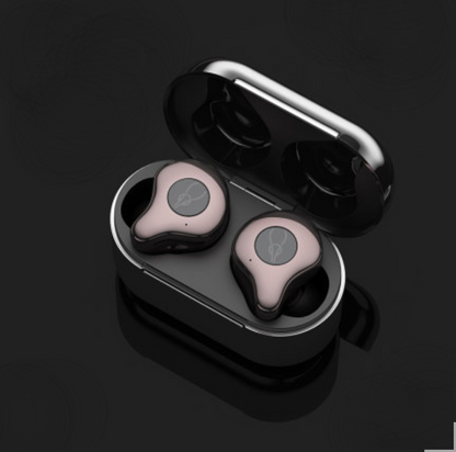 Sandsberg | Bluetooth5.0 TWS True Wireless Mini In-Ear Kopfhörer mit ultra langer Standby-Zeit, bilateraler Stereo, aktiver Geräuschunterdrückung, IPX5 wasserdicht, niedrige Latenz, zum Lernen, Sport, Musik hören, Anrufe tätigen