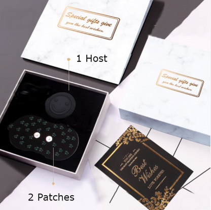 Sandsberg | Tragbarer wiederaufladbarer intelligenter Mini-Massager mit Puls-Massage, 6 Modi und 10 Intensitäten für Arbeit, Unterhaltung, Fahren und Reisen