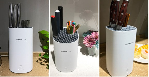 Sandsberg | Automatischer intelligenter Desinfektions-Trockengriff mit UV-Desinfektion, Hochtemperaturtrocknung, großem Fassungsvermögen, waschbarem Modul & Energieeinsparung