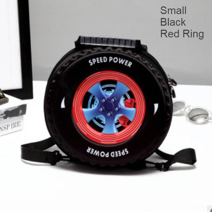 Sandsberg | Cooler 3D Rennwagenreifen Rucksack, für Vorschule & Kindergarten, Jungen & Mädchen