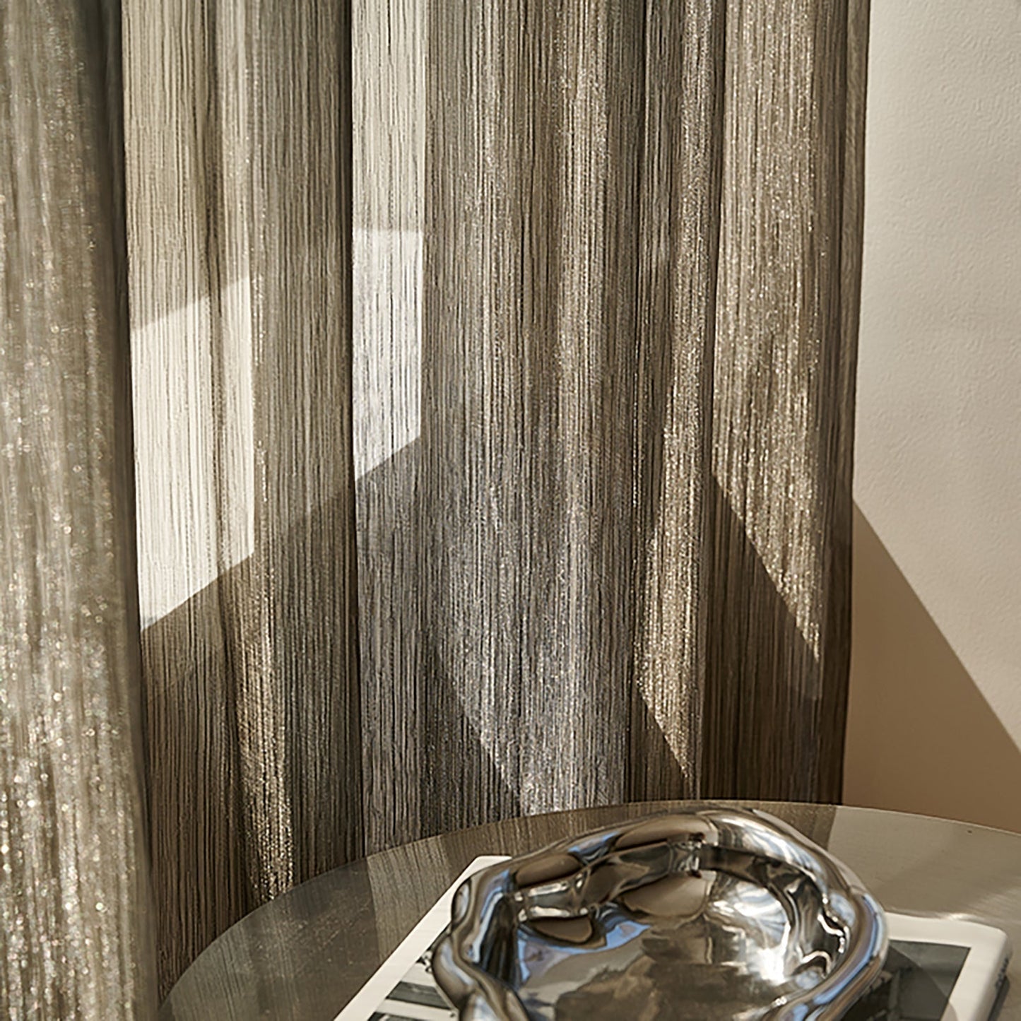 WeaveGlam Vorhänge - Elegante Durchsichtige Woven Vorhänge für Moderne Interieurs