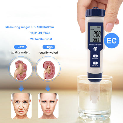 Sandsberg | Hochpräziser digitaler pH-Teststift für Wasser