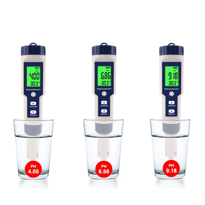 Sandsberg | Hochpräziser digitaler pH-Teststift für Wasser