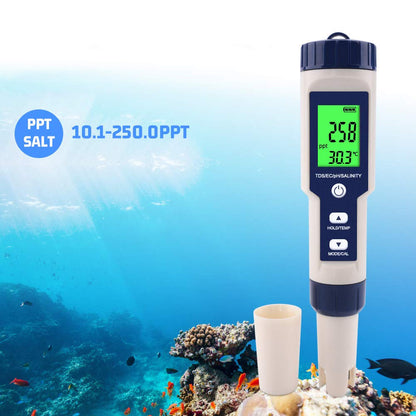 Sandsberg | Hochpräziser digitaler pH-Teststift für Wasser