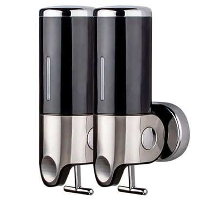 Seifenhalter und -spender wandmontiert aus rostfreiem Stahl Bad Dusche Seifenspender Pumpe