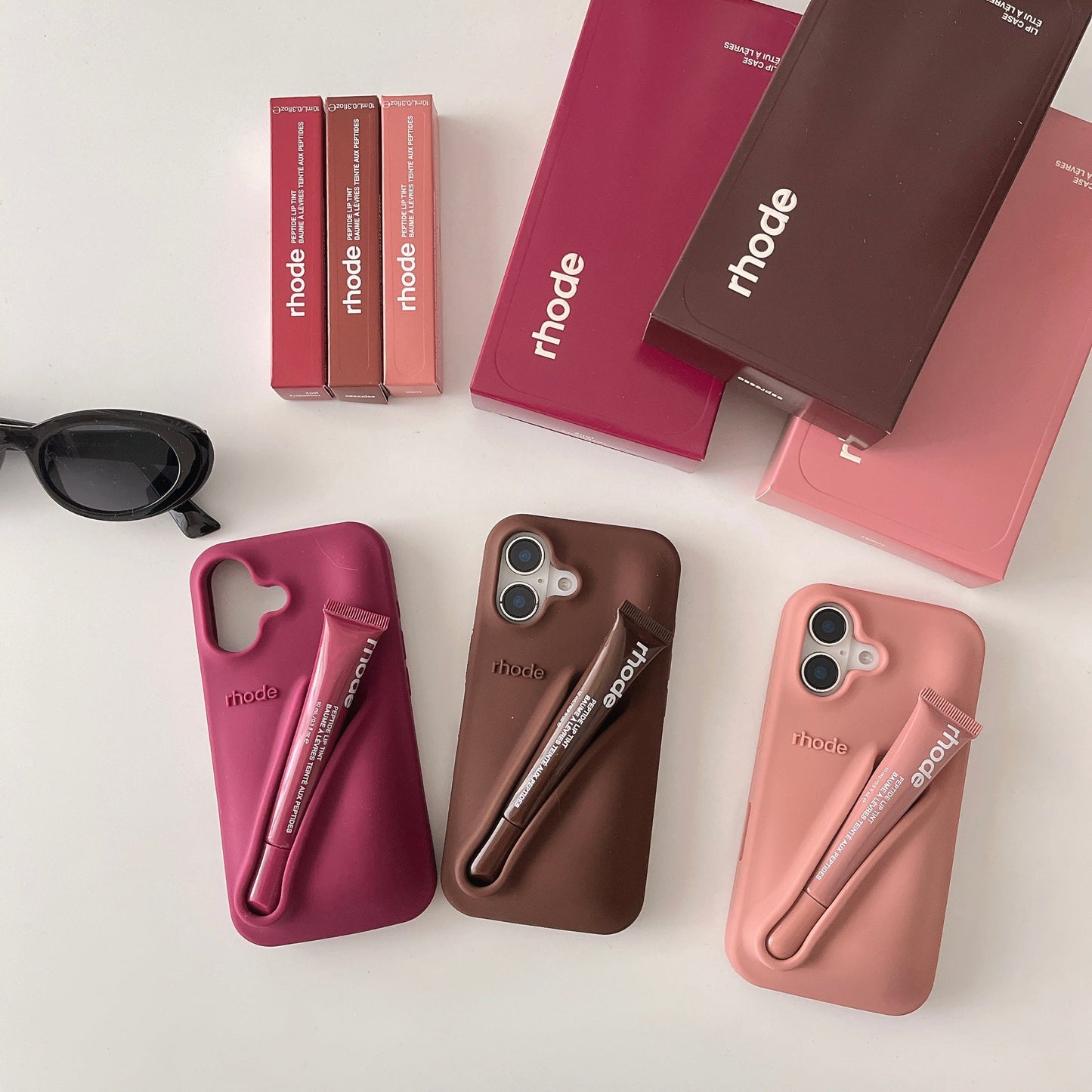 Sandsberg | 3D Silikon Lippenstift Handyhülle für iPhone