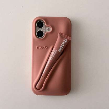 Sandsberg | 3D Silikon Lippenstift Handyhülle für iPhone