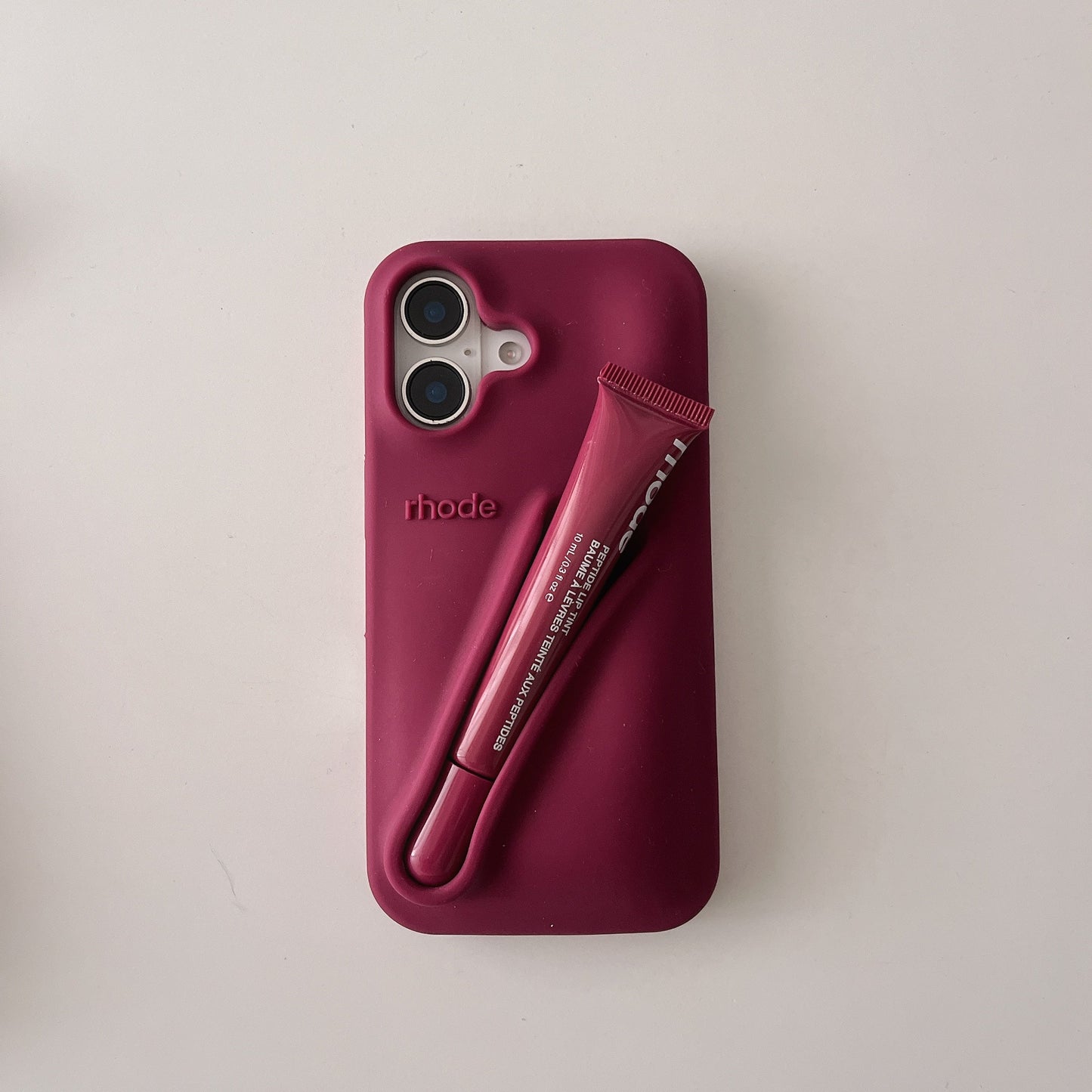 Sandsberg | 3D Silikon Lippenstift Handyhülle für iPhone