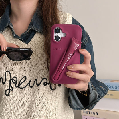 Sandsberg | 3D Silikon Lippenstift Handyhülle für iPhone