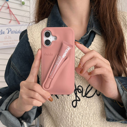 Sandsberg | 3D Silikon Lippenstift Handyhülle für iPhone