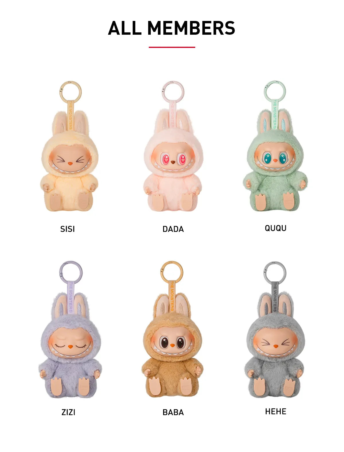 Sandsberg | Haben Sie einen Sitz Bunny Monster Sammler Spielzeug – Limitierte Auflage Designer Figur Packung mit 6 Blind Box