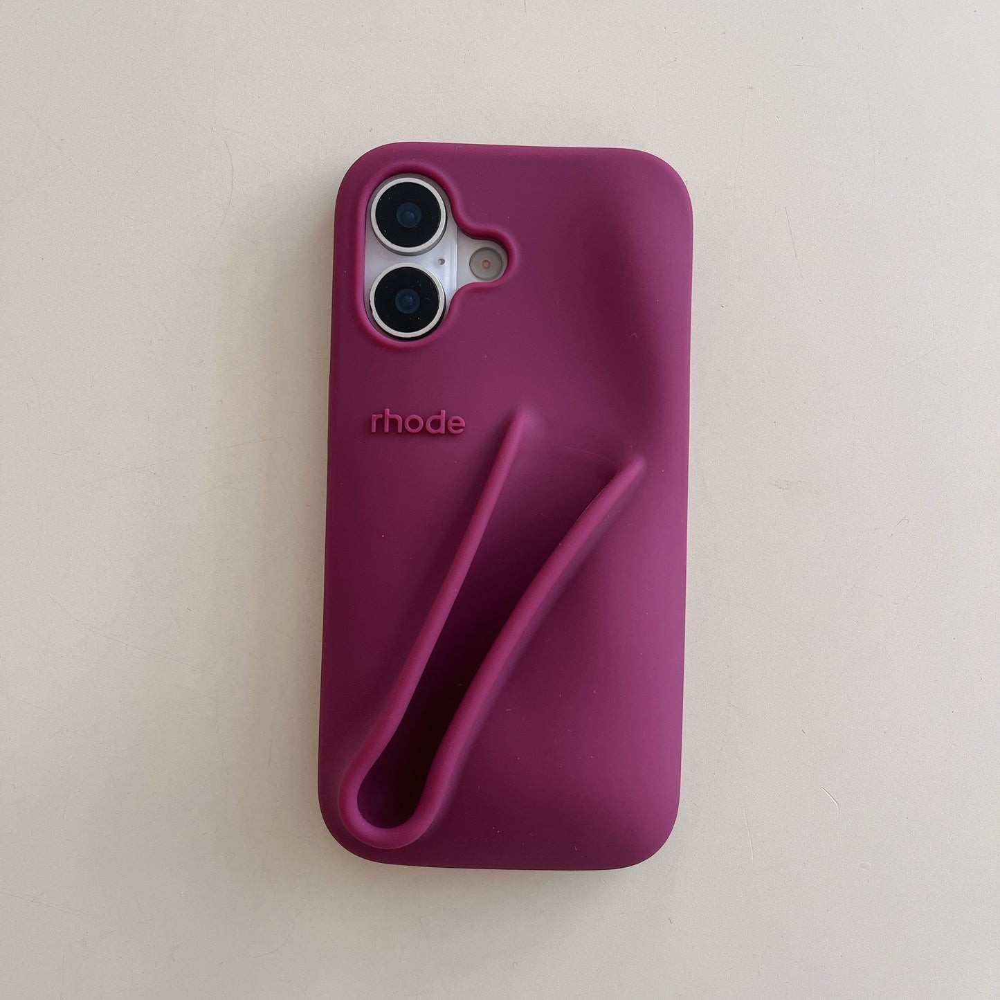 Sandsberg | 3D Silikon Lippenstift Handyhülle für iPhone