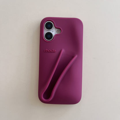 Sandsberg | 3D Silikon Lippenstift Handyhülle für iPhone