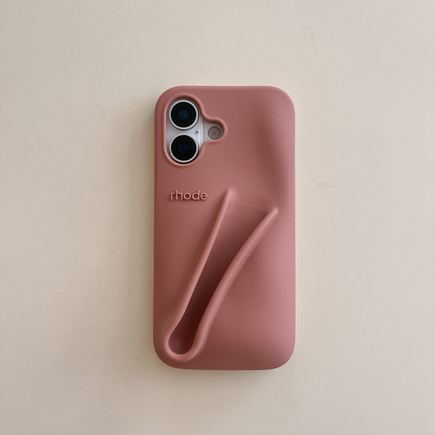 Sandsberg | 3D Silikon Lippenstift Handyhülle für iPhone